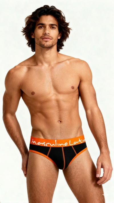 Adonis Black /Orange - Masculino Latino